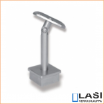 Käsijohteen kiinnike pystypilarille 40x40x2mm, niveltyvä