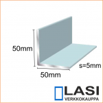 Alumiinikulma 50x50 / 5mm