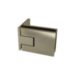 Säädettävä lasioven sarana NordX, seinä-lasi, antiikkimessinki 1kpl