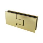 Lasioven sarana NordX, lasi-lasi harjattu kiiltävä messinki,  1kpl