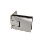 Säädettävä lasioven sarana NordX, seinä-lasi, harjattu matta nikkeli 1kpl