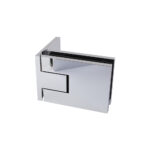 Säädettävä lasioven sarana NordX, seinä-lasi, kiillotettu kromi 1kpl