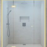 LVK suihkuseinä, saranaovella