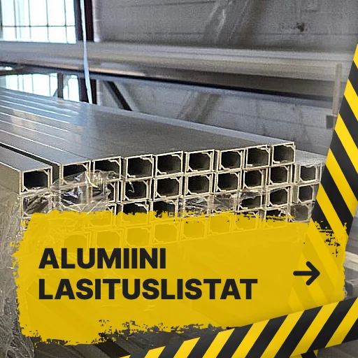 Alumiini lasituslistat