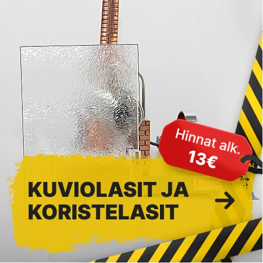 Kuviolasit ja koristelasit