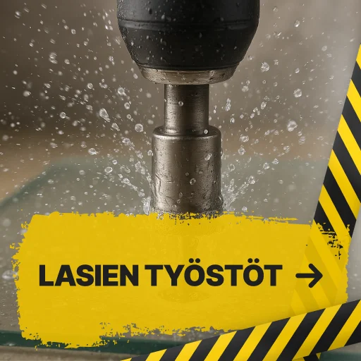Lasien työstöt