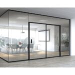 Ääntä eristävä lasinen liukuovi – ROCA Decibel Sliding Door, 10mm karkaistu, kirkas